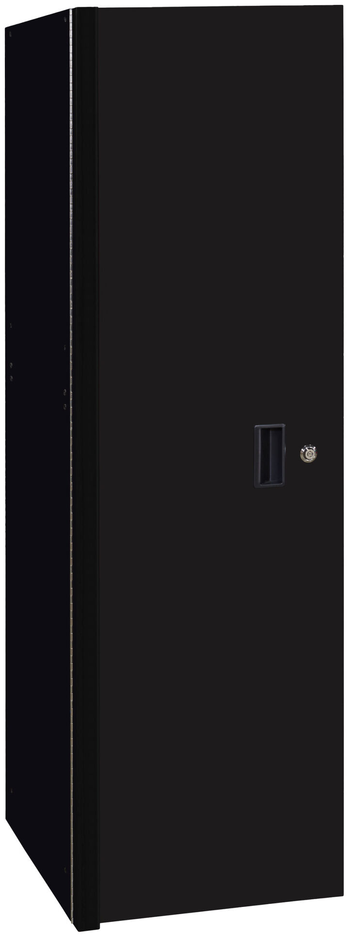 Extreme Tools RX Series 19 Inch W x 25 Inch D 3 Drawer and 3 Shelf Side Locker Matte Black with Black