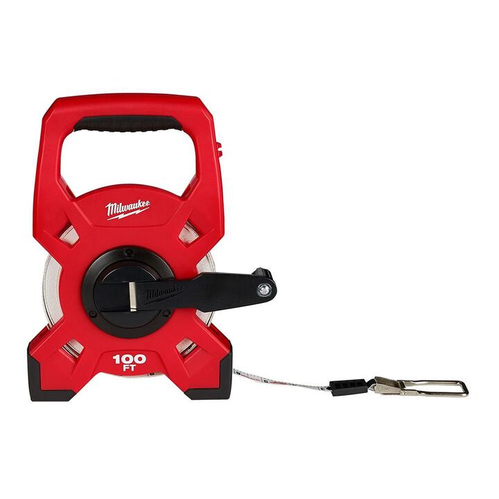 Milwaukee 100' Fiberglass Open Reel Long Tape