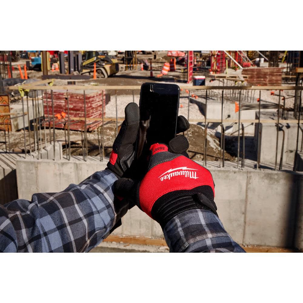 Milwaukee Anti-Vibration Work Glove, XL, large image number 6