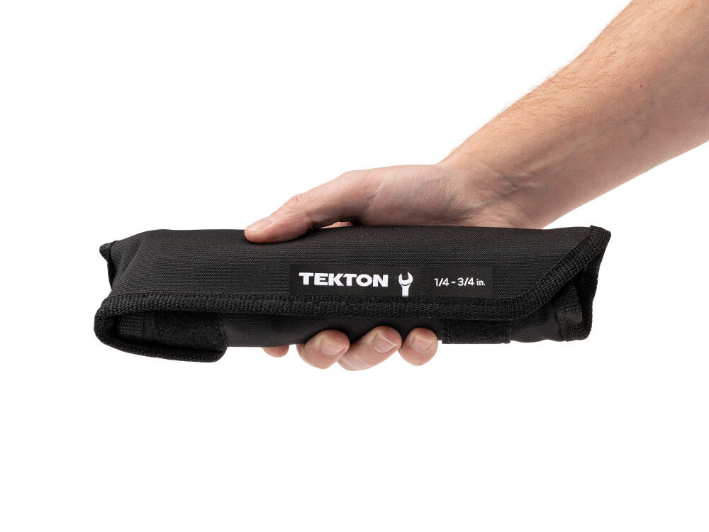 Tekton Combination Wrench Set with Pouch, 11-Piece (1/4-3/4 Inch), large image number 4