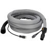 Mirka 19.7 Ft 110V Coaxial Electric Cable/Vacuum Hose with Sleeve, small image number 1