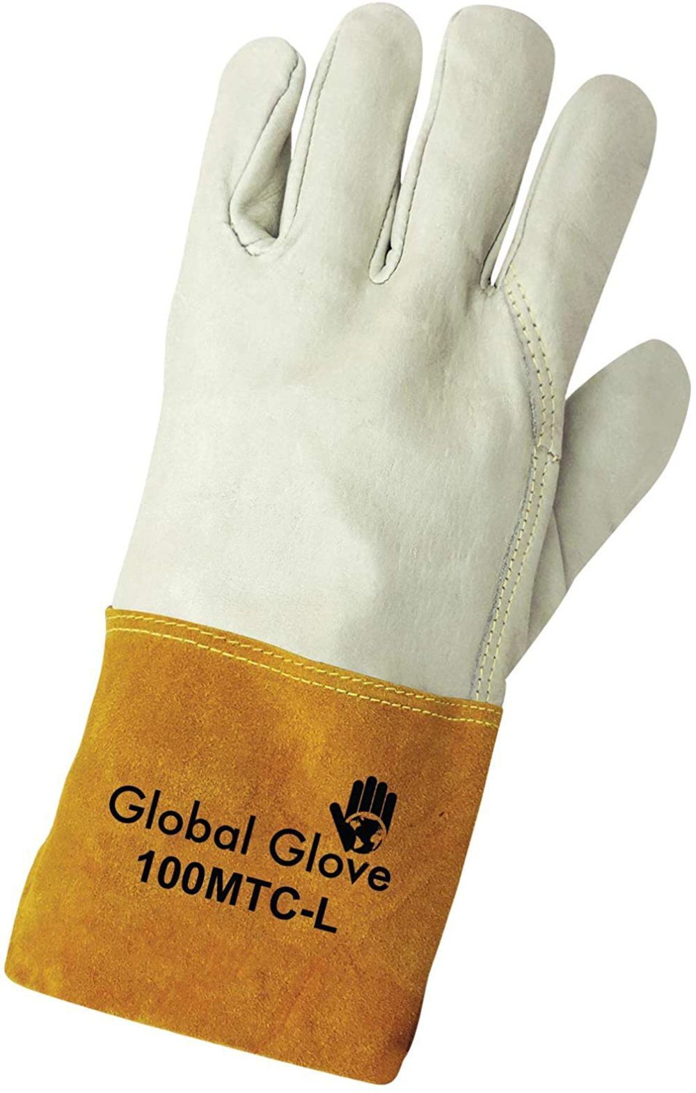 Global Glove X-Large Premium Grain Cowhide Mig/Tig Welder Gloves, large image number 2