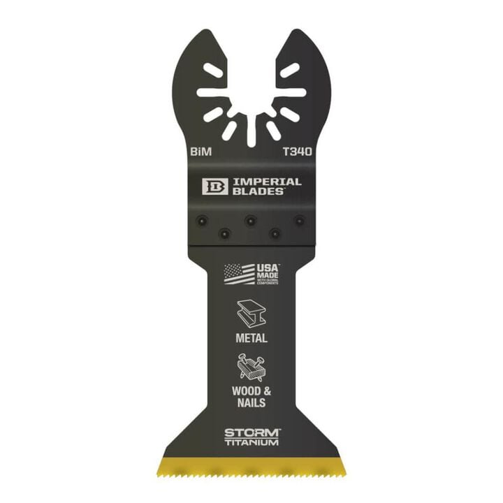 Imperial Blades One Fit 1 3/4in Storm Titanium Metal Blade 1pc