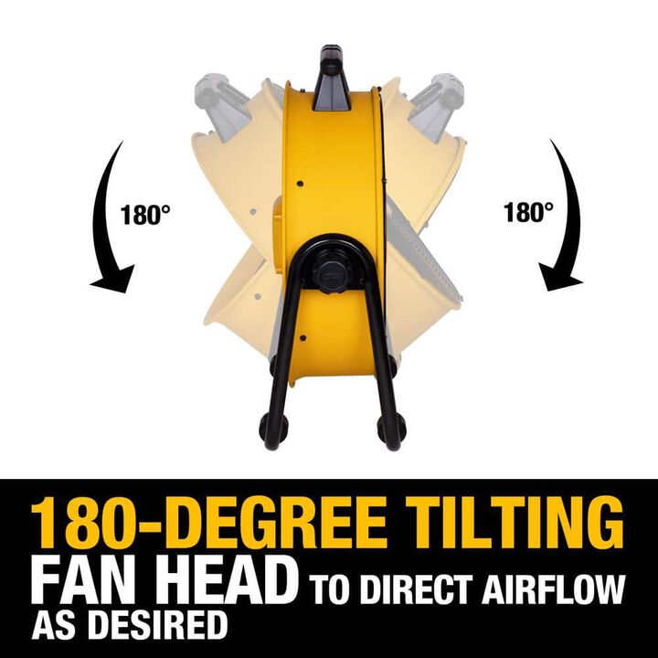 DEWALT 20 Inch 5000 CFM 120V Drum Fan, large image number 7