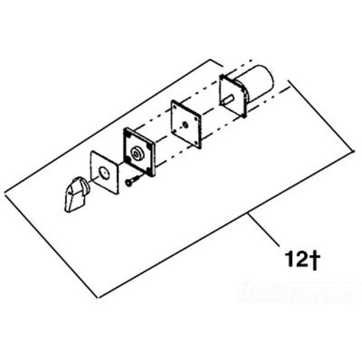 Ridgid 1224 Threading Machine Switch Assembly, large image number 1