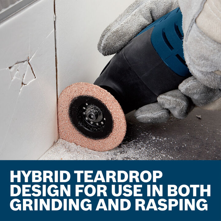 Bosch 2-3/4 Inch Starlock Oscillating Multi Tool Hybrid Grout Blade, large image number 4