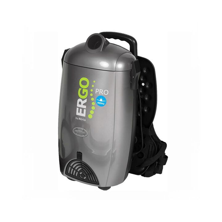 Atrix Gray Ergo Pro HEPA Vacuum Cleaner Aviation Backpack