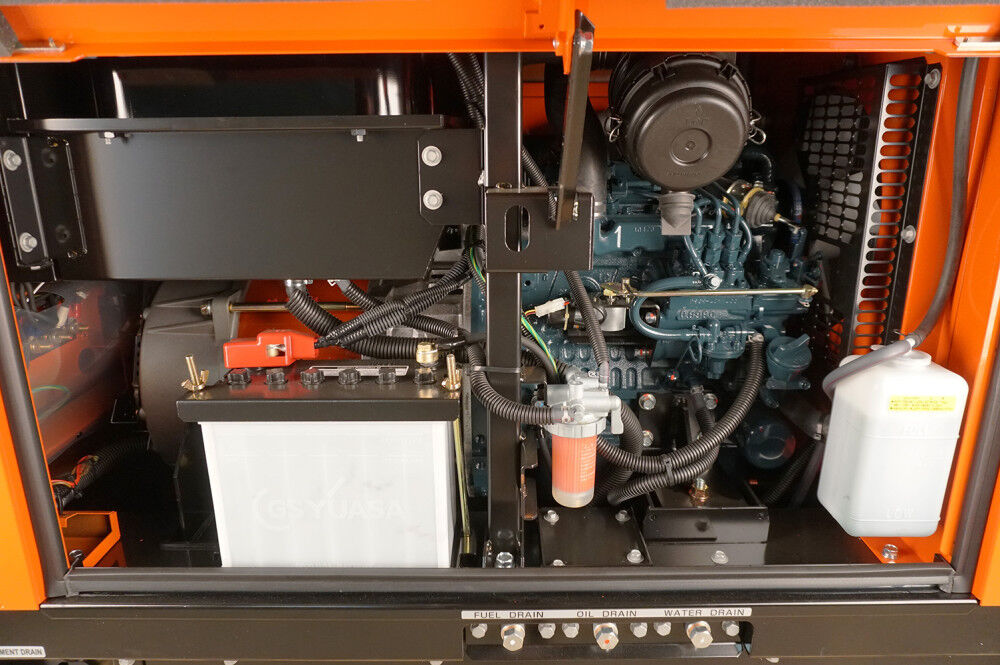 Kubota Lowboy Pro GL Series 14,000 Watt (14kW) Diesel Powered 50-State Liquid-Cooled Standby Generator, large image number 8
