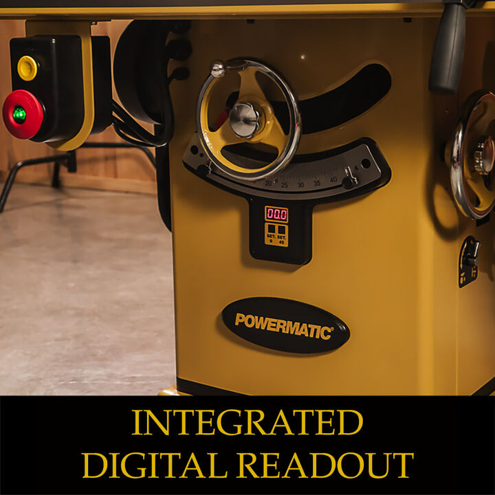 Powermatic 5HP 1PH 230V Table Saw with 50in Accu-Fence System, large image number 3