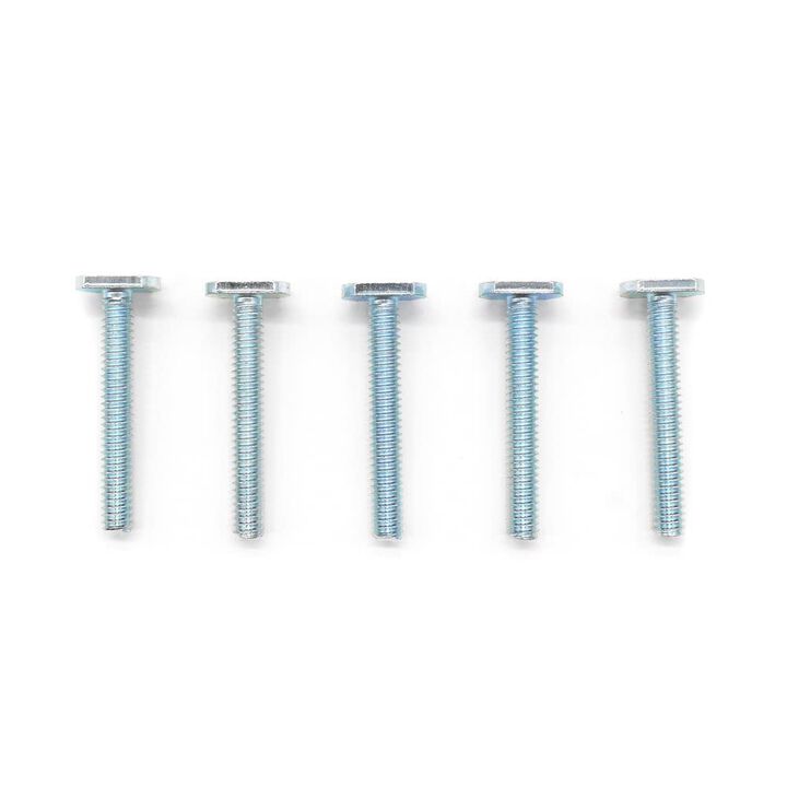 Big Horn 1/4-20 x 1-3/4 Inch Right Hand T-Bolt - 5 Pack