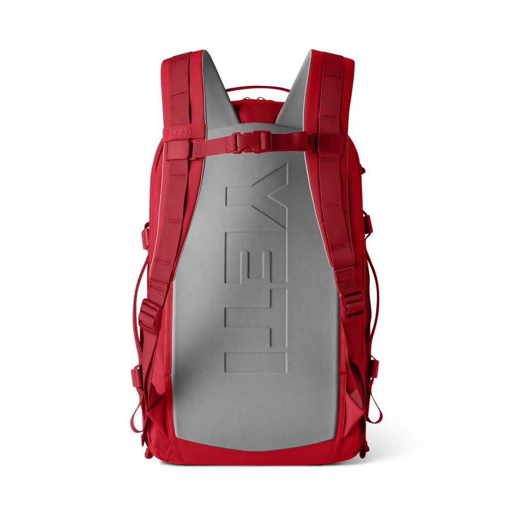 YETI Crossroads 27L Nylon Water-Resistant Backpack Rescue Red, large image number 4