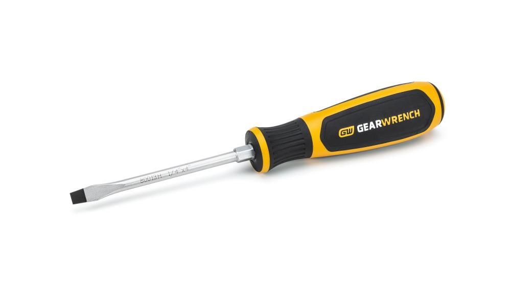 GEARWRENCH Sloted Dual Material Screwdriver Set in Foam Storage Tray 9pc, large image number 2