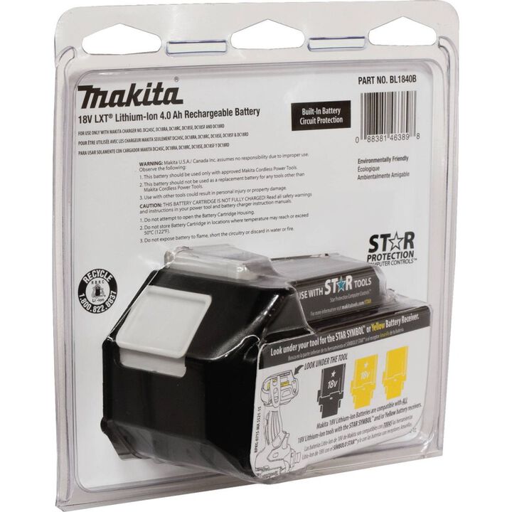 Makita 18V LXT 18V 4Ah Lithium Ion Power Tool Battery Pack with Fuel Indicator, large image number 6