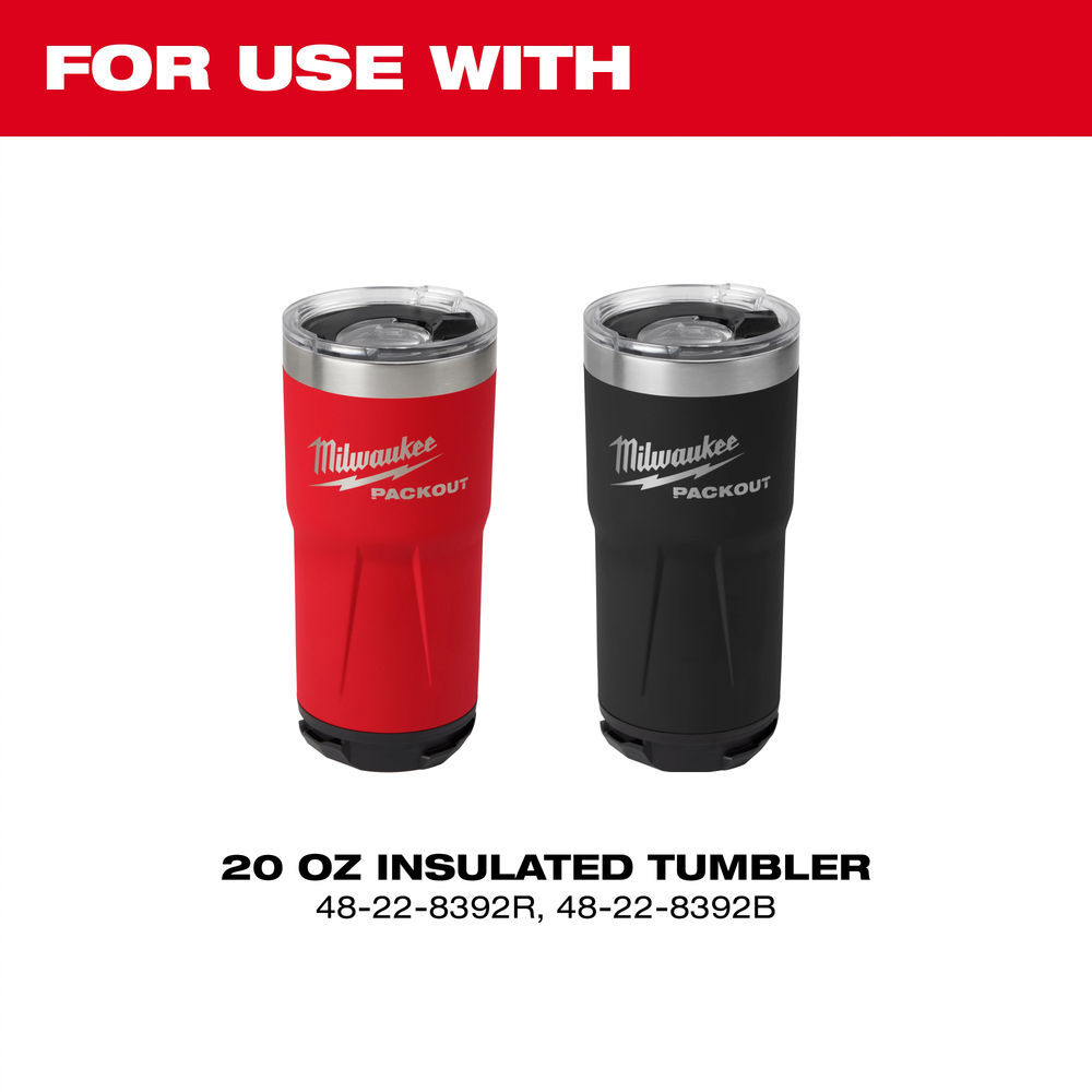 Milwaukee PACKOUT 20 Oz Tumbler Lid, large image number 7