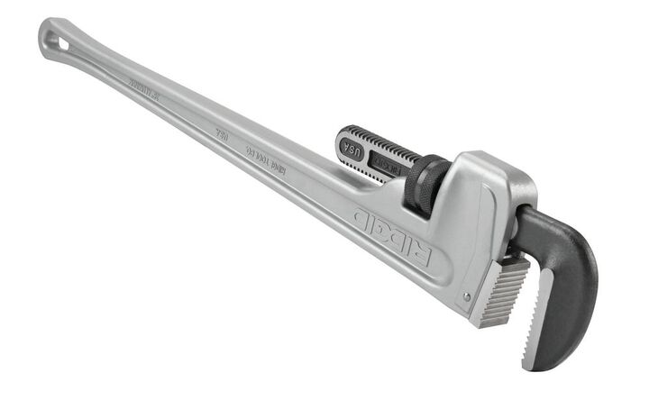 Ridgid 48 Inch Aluminum Straight Pipe Wrench, large image number 6
