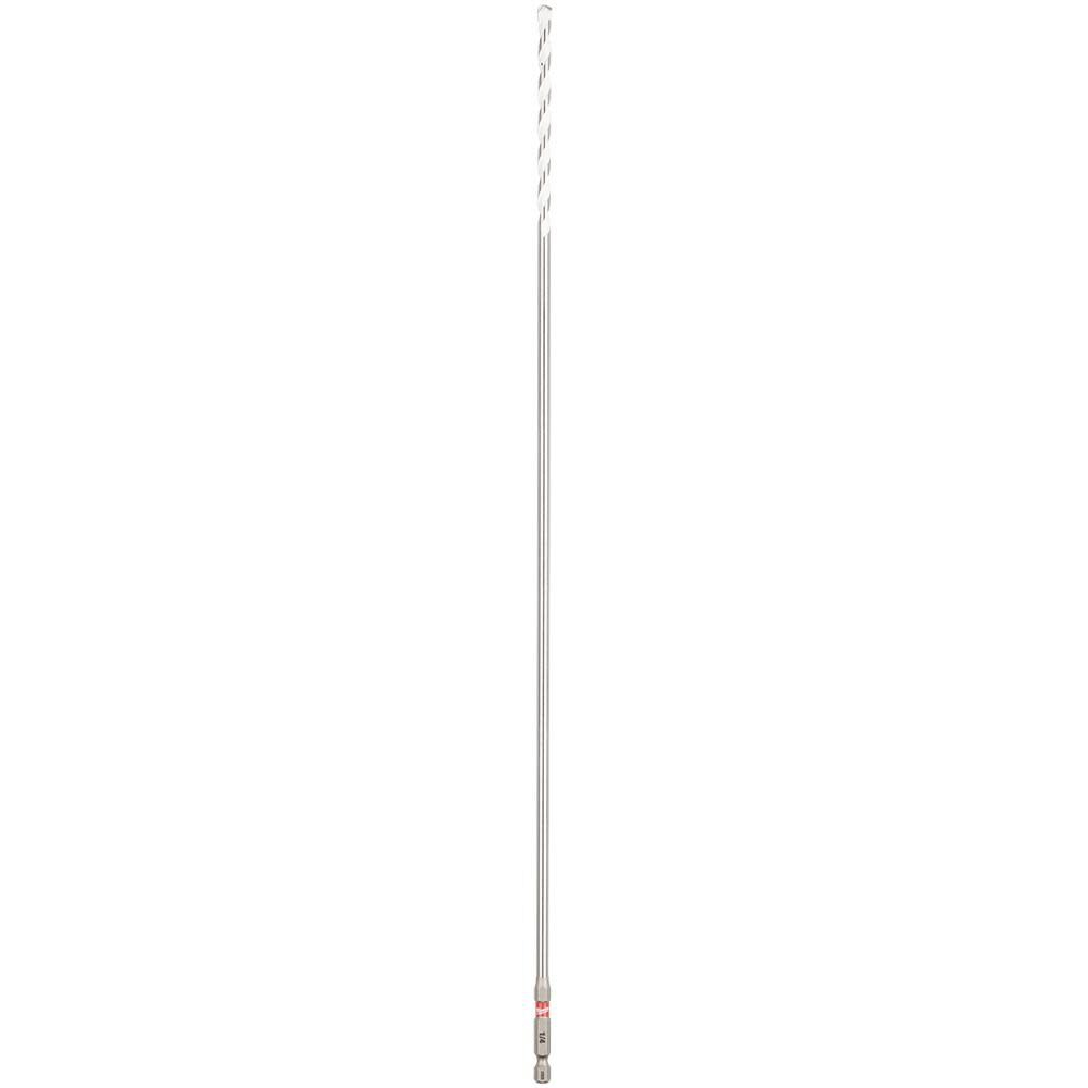 Milwaukee 1/4 Inch x 16 Inches x 18 Inches SHOCKWAVE Carbide Bellhanger Multi-Material Bit, large image number 12