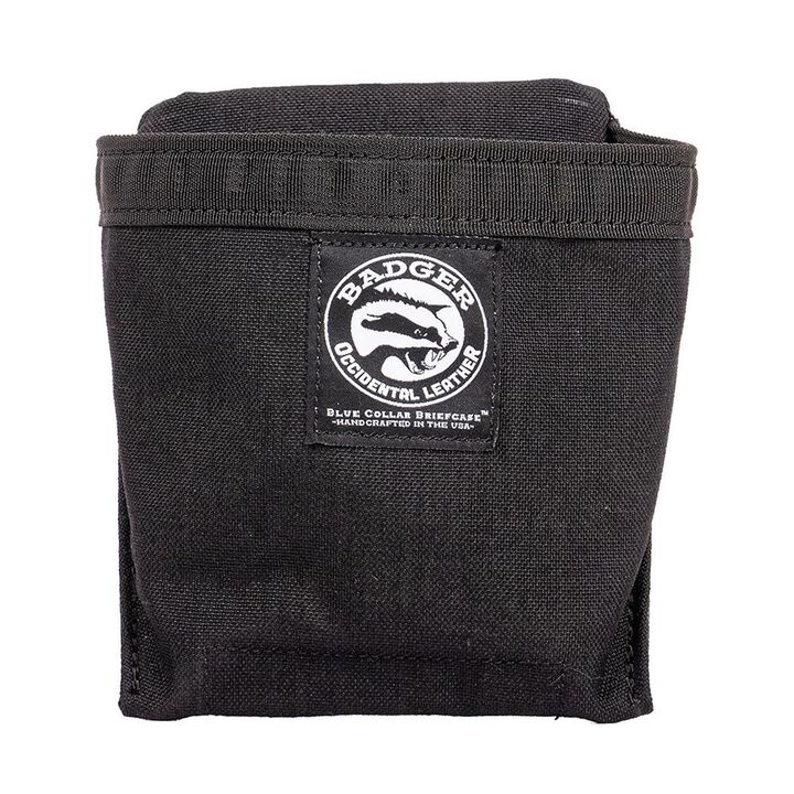 Badger Tool Belts Accessory Pouch, Black, large image number 0