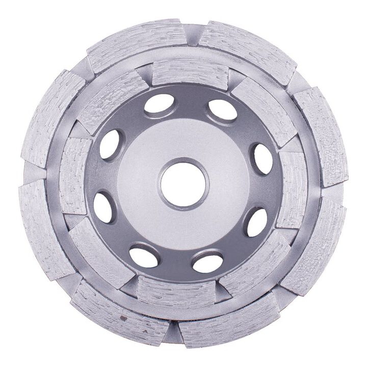 Diamond Vantage 2 Rows 7 In. Diameter X1 Heavy Duty Grade Double Row Cup Wheel, large image number 1