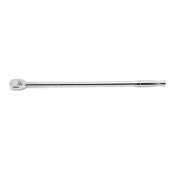 GEARWRENCH 120XP 1/2 Inch Drive Full Polish Chrome Extra Long Handle Teardrop Ratchet