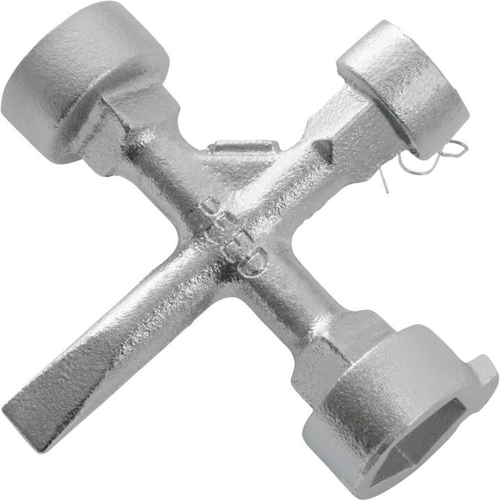Reed Mfg Meter Box/Curb Box Key, Pentagon, 2 Large, 1 Standard MKH10820 (02380)