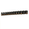 GEARWRENCH 1/2 Inch Drive 6 Point SAE Hi-Viz Impact Socket Set 12 Pieces, small image number 1