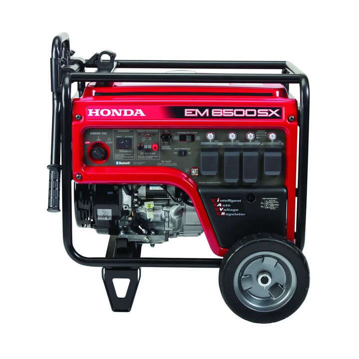 Honda 6,500 Watt Gas Powered 49-State Portable Generator with CO-Minder, large image number 4