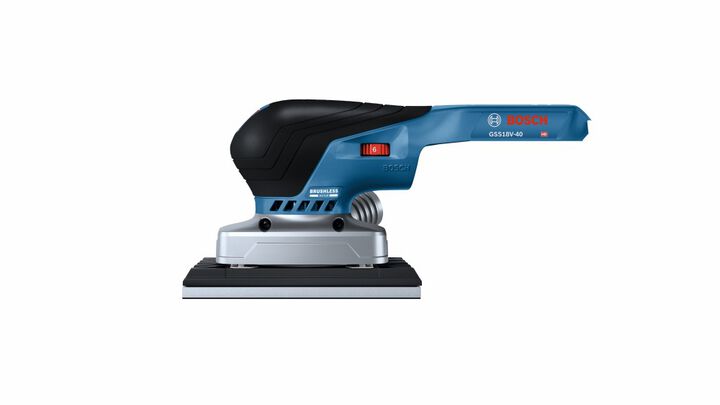 Bosch 18V Brushless Sheet Orbital Finishing Sander (Bare Tool), Reconditioned, large image number 11