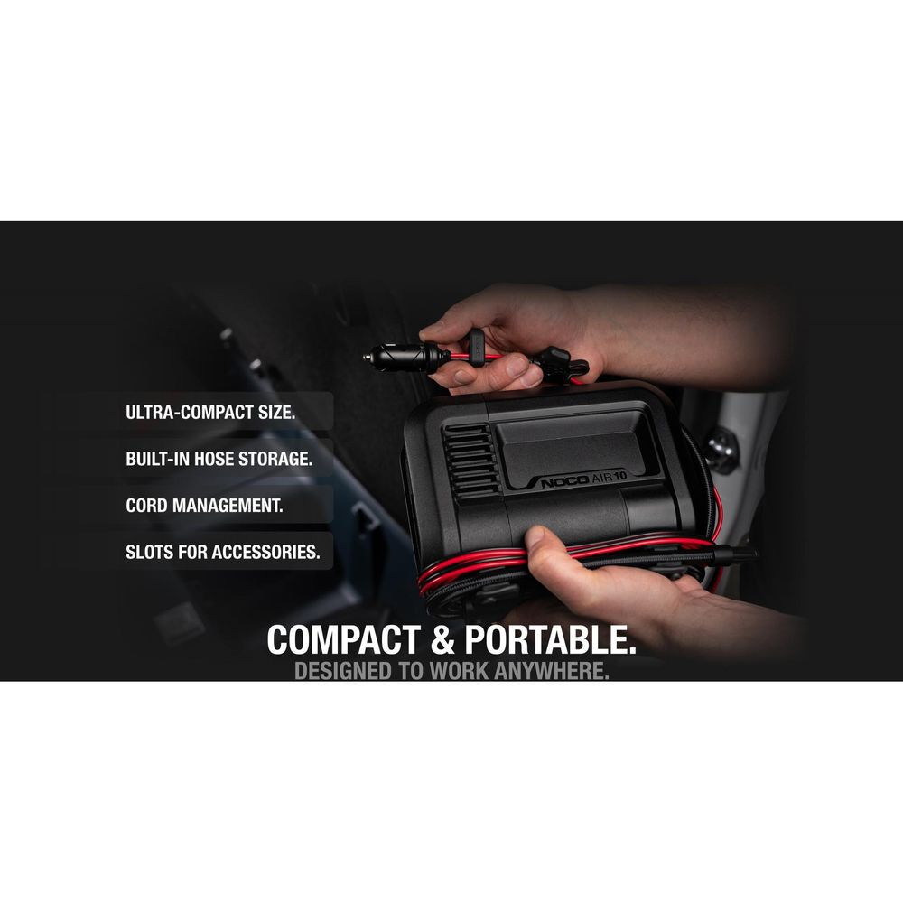 Noco 12V 10A 138W 60 PSI 36 SLPM Portable Air Compressor/Inflator, large image number 14