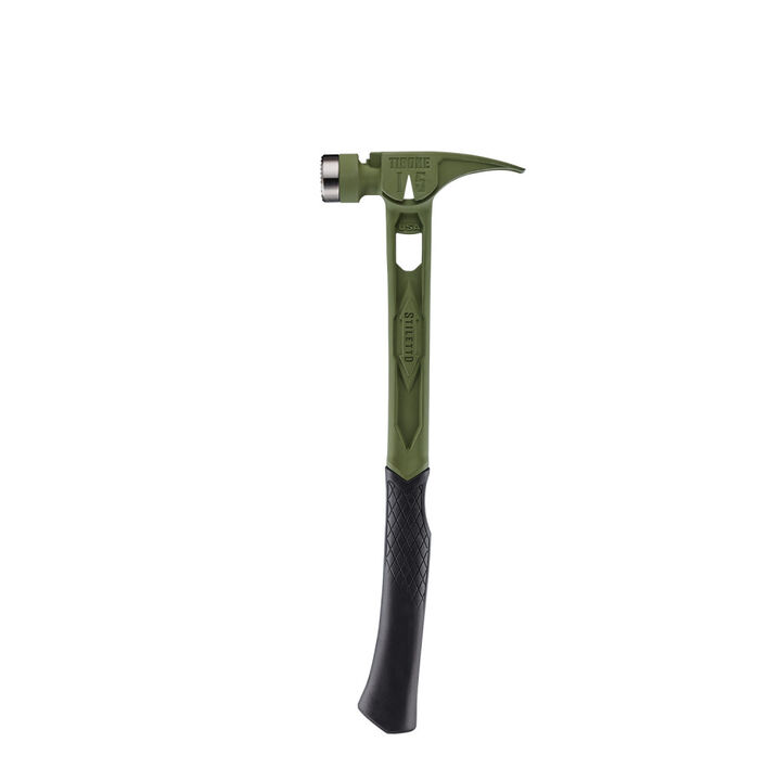 Stiletto TIBONE 15oz Limited Edition Green Titanium Framing Hammer, swatch
