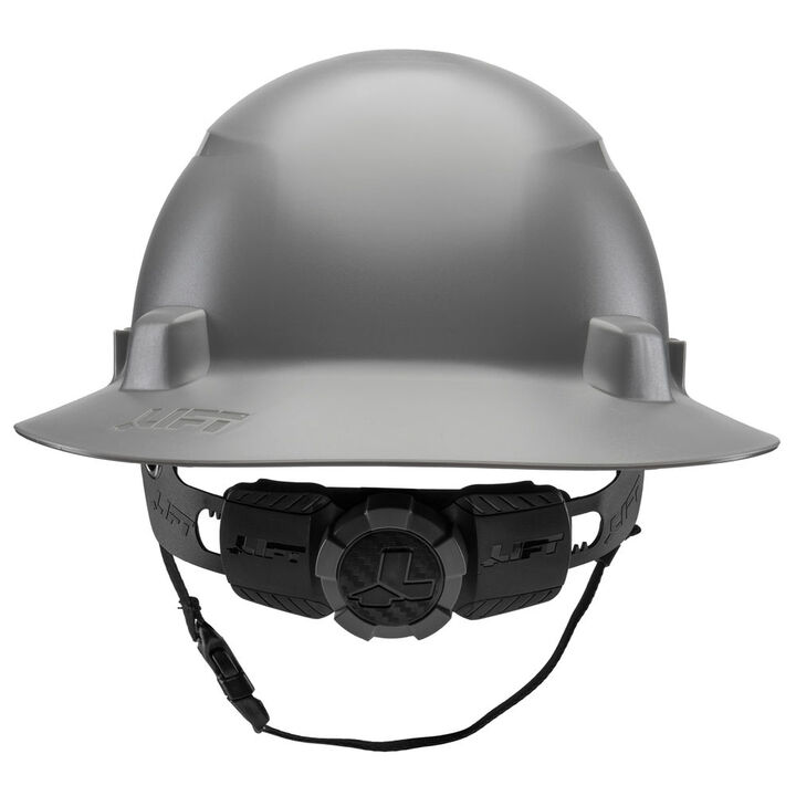 Lift Safety IDAX Full Brim Vented Gray Hard Hat, large image number 2