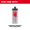Milwaukee 2 in. x 12 in. Diamond Premium Wet Core Bit Extension, small image number 2