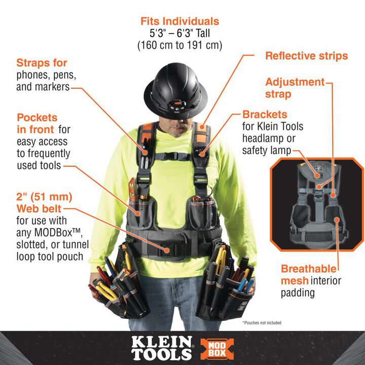 Klein Tools MODbox Tool Vest Combo, large image number 1