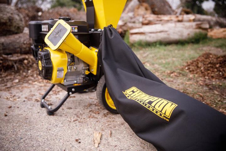 Champion Power Equipment 3in Portable Chipper-Shredder with Collection Bag, large image number 8
