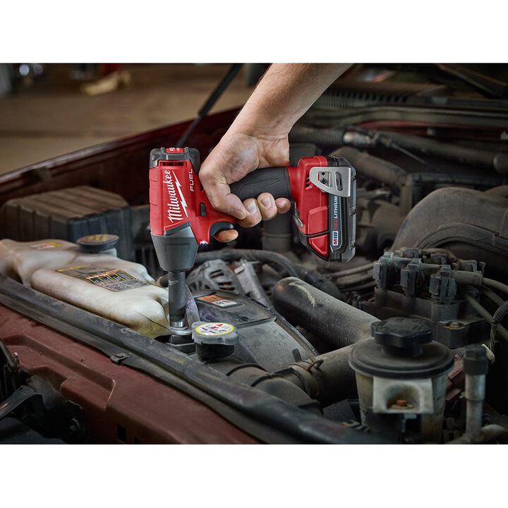 Milwaukee M18 FUEL 3/8inch Compact Impact Wrench Friction Ring (Bare Tool) Reconditioned, large image number 2