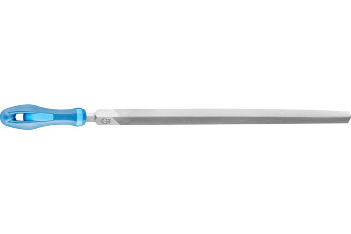 Pferd Three Square File 8 Inch Smooth Cut with Handle Retail