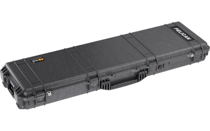 Pelican 1749 Polypropylene 2.07 Cu-Ft. Protector Long Case with Foam, Black