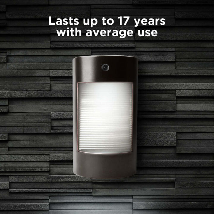 Feit Electric 12.5W 250 Lumens Led Half Moon Dusk to Dawn Wall Light Bronze, large image number 3