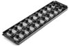 Tekton 20 Slot Universal Socket Organizer for 1/2 Inch Drive Sockets and Bit Sockets, Gray, small image number 1