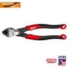 Milwaukee 8 Inch Angled Head Diagonal Comfort Grip Cutting Pliers (USA), small image number 1