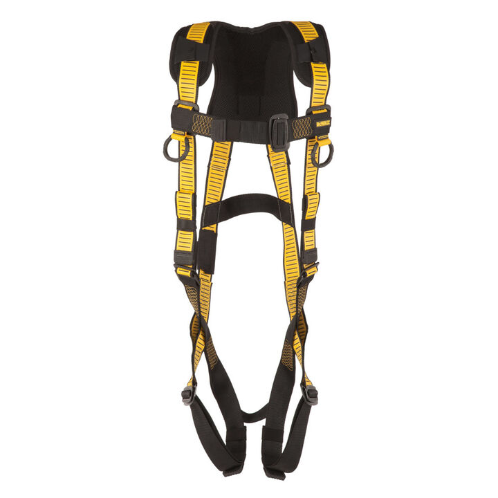DEWALT D1000 Series M-L PT Chest&Leg Vest Style Harness with Shoulder Pad