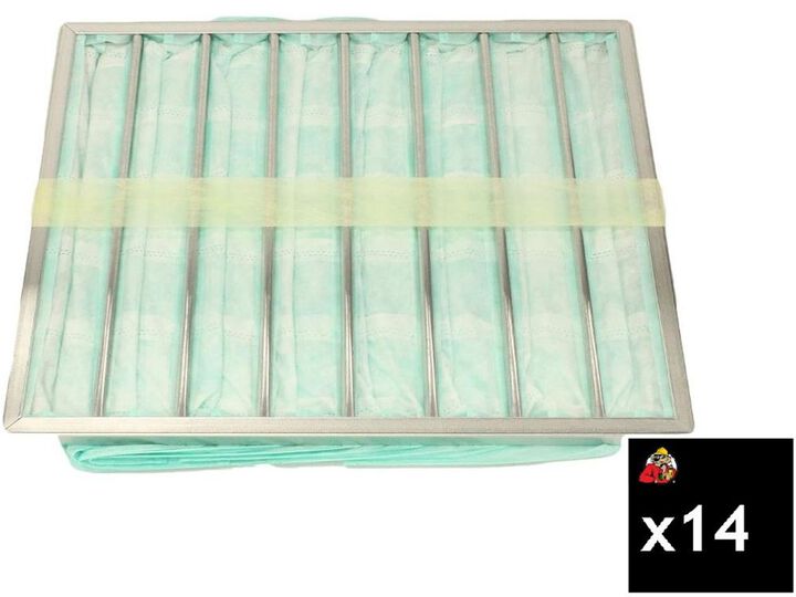 JET 1 Micron Inner Air Filter for AFS-2000 Pack of 14