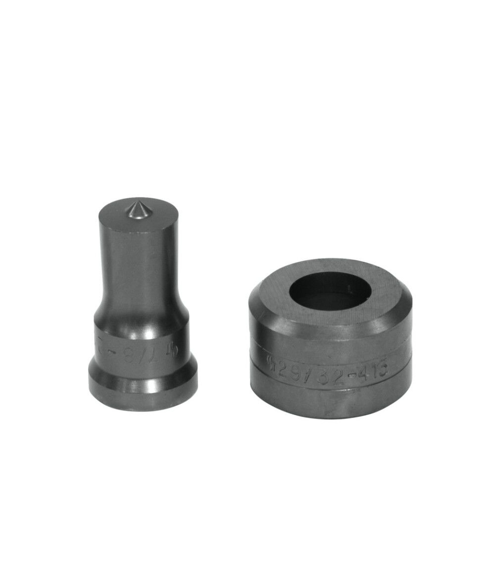 Edwards 7/8 Inch Punch x 29/32 Inch Die Steel Round Punch & Die Set, large image number 2