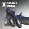 Makita 2 1/8in x 24in SDS MAX Tunnel Bit, small image number 5