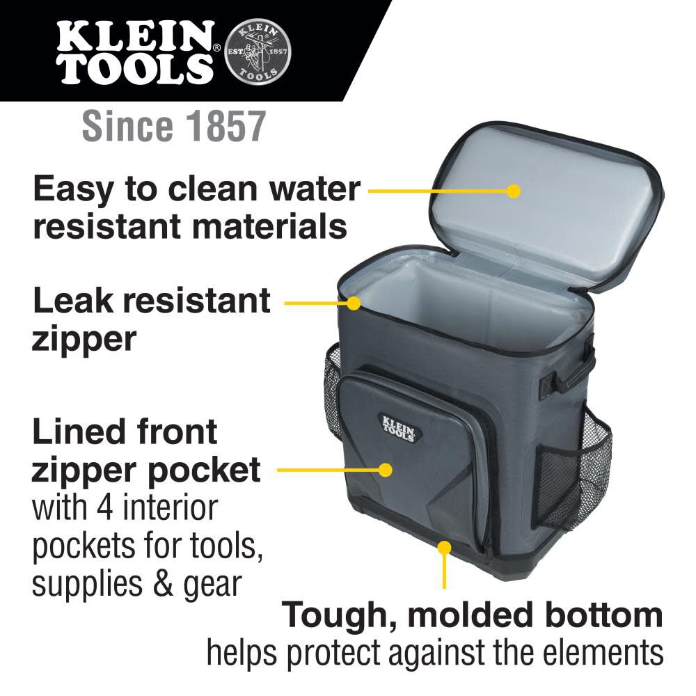 Klein Tools Backpack Cooler, large image number 2