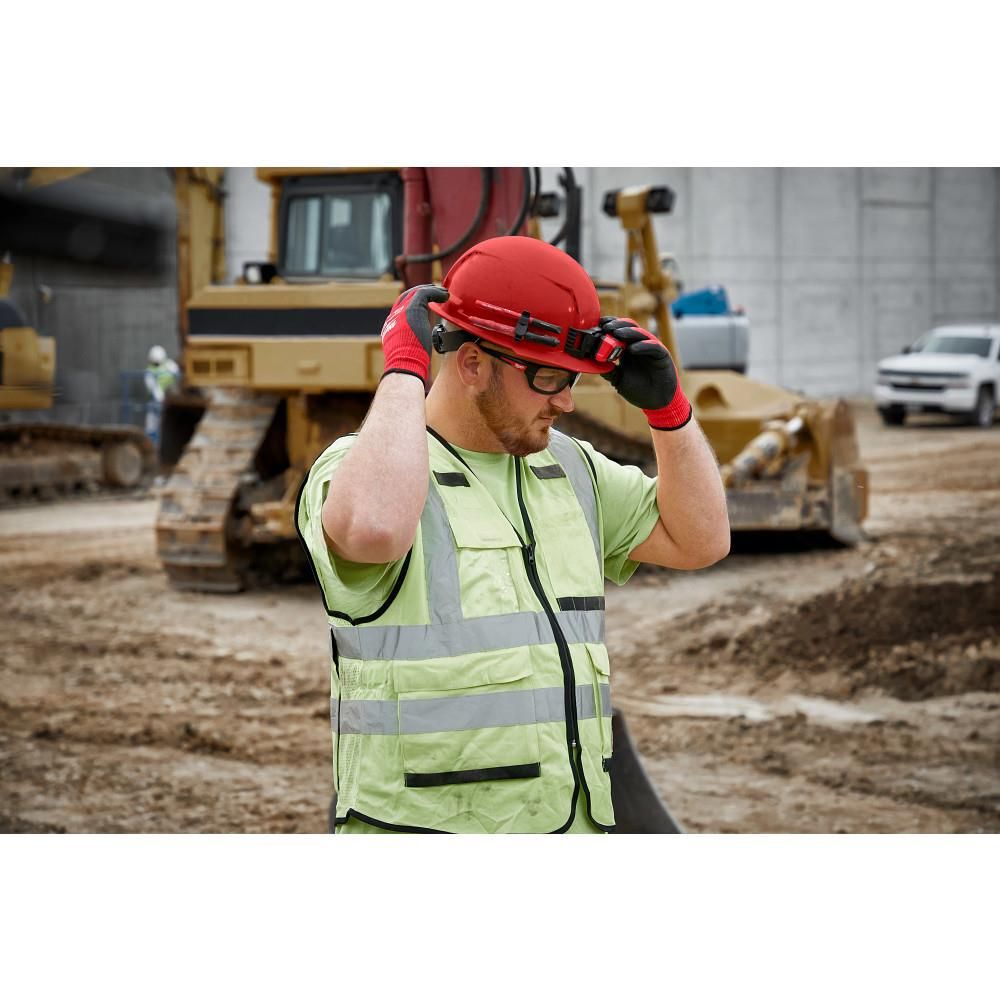 Milwaukee Blue Front Brim Hard Hat with 4pt Ratcheting Suspension Type 1 Class E, large image number 6