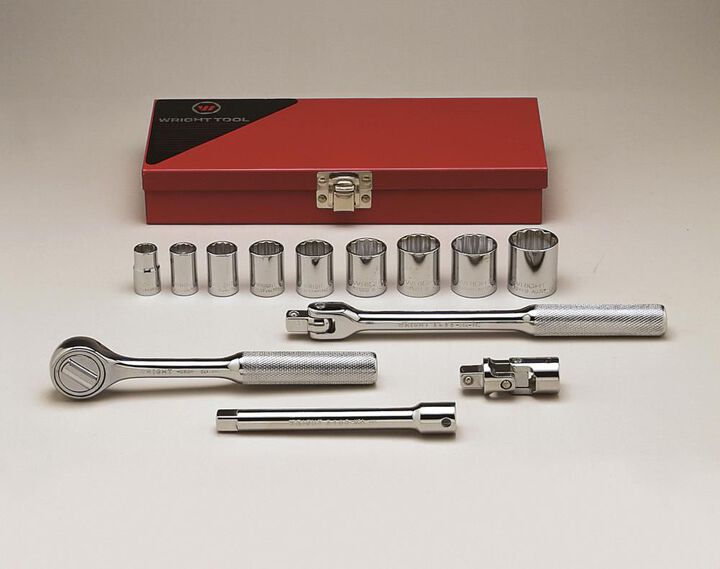Wright Tool 3/8 In. Dr 13 pc. 12 Pt Socket Set