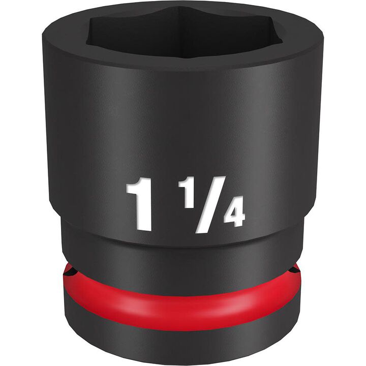 Milwaukee Impact Socket 3/4in Drive 1 1/4in Standard 6 Point