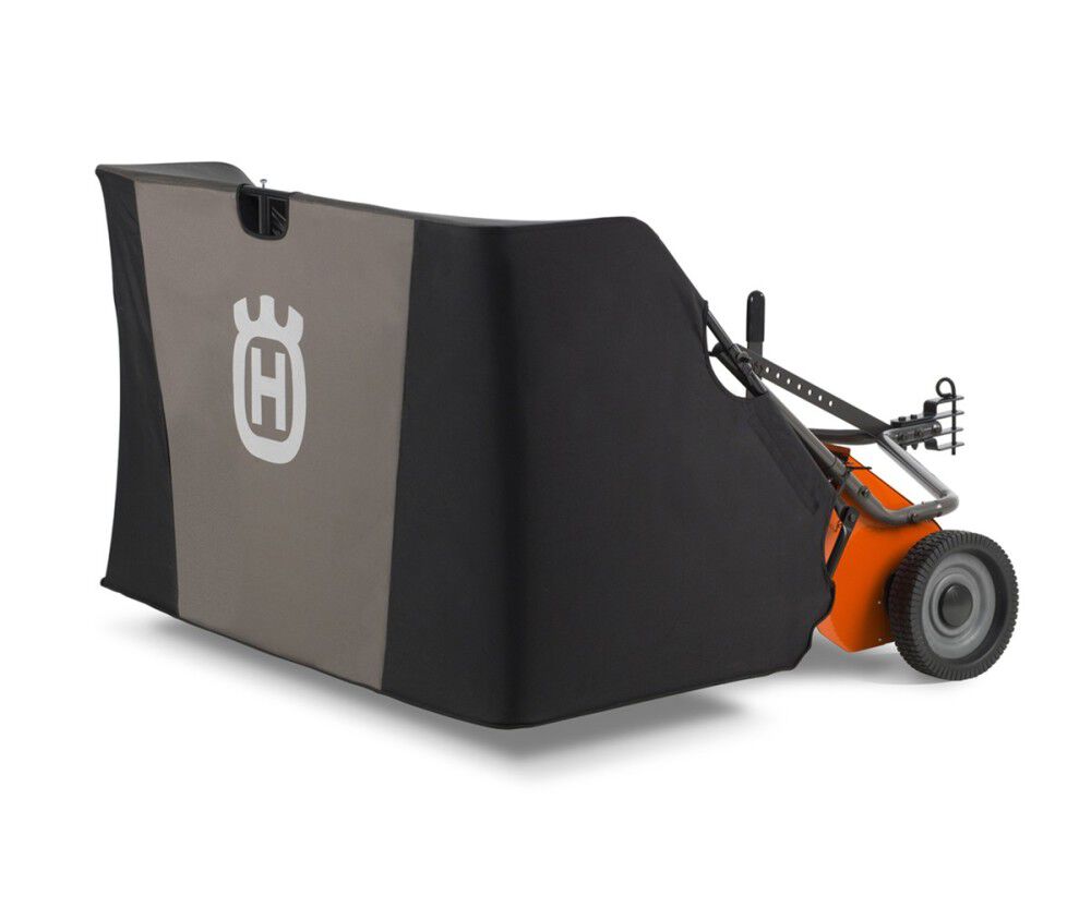 Husqvarna 52 Inch 26 Cu-Ft. Tow Lawn Sweeper, large image number 2