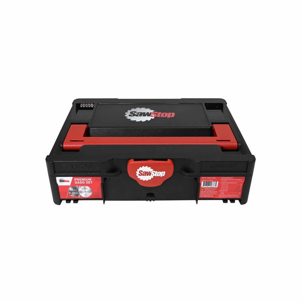 Sawstop 8 Inch x 5/8 Inch 6000 RPM Premium Dado Set with Systainer Case, large image number 3