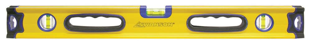 Swanson Tool 24 Inch Magnetic Box Beam Aluminum Level, Pro Series, large image number 1